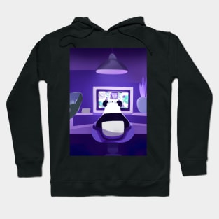 Gaming Panda Hoodie